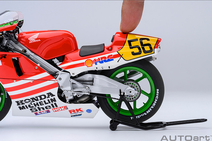 1/12 Autoart Honda NSR500 WGP500 Gun Koma #56 Baribari Legend