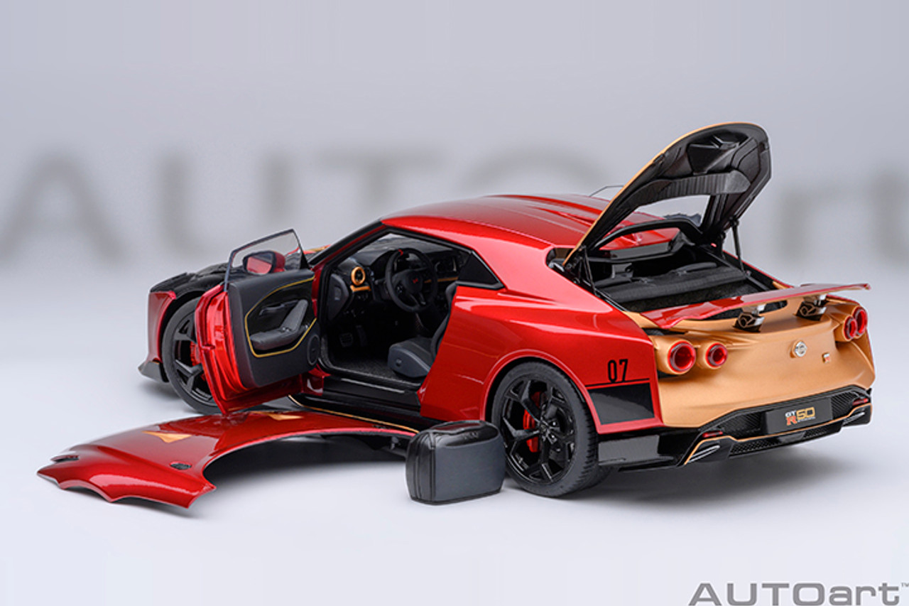 1/18 AUTOart Nissan GT-R50 By Italdesign (Metallic Red