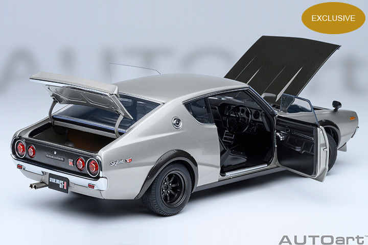 1/18 AUTOart 1973 Nissan Skyline 2000 GT-R SPEZ (KPGC110) Tuned