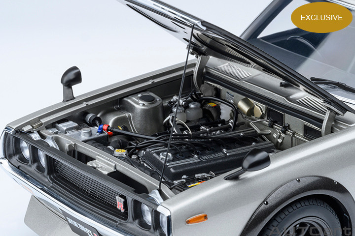 1/18 AUTOart 1973 Nissan Skyline 2000 GT-R SPEZ (KPGC110) Tuned
