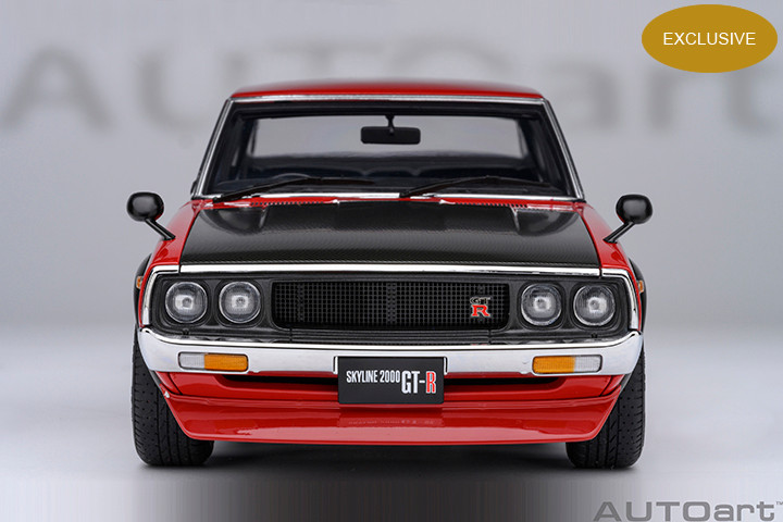1/18 AUTOart 1973 Nissan Skyline 2000 GT-R SPEZ (KPGC110) Tuned