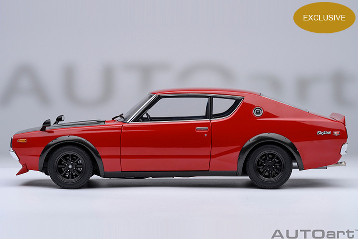 アシェット Skyline 2000GT-R KPGC110 1973 1/18 1/18 AUTOart 1973 Nissan Skyline 2000 GT-R SPEZ (KPGC110) Tuned