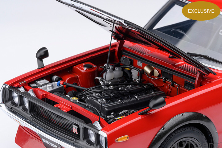 アシェット Skyline 2000GT-R KPGC110 1973 1/18 1/18 AUTOart 1973 Nissan Skyline 2000 GT-R SPEZ (KPGC110) Tuned
