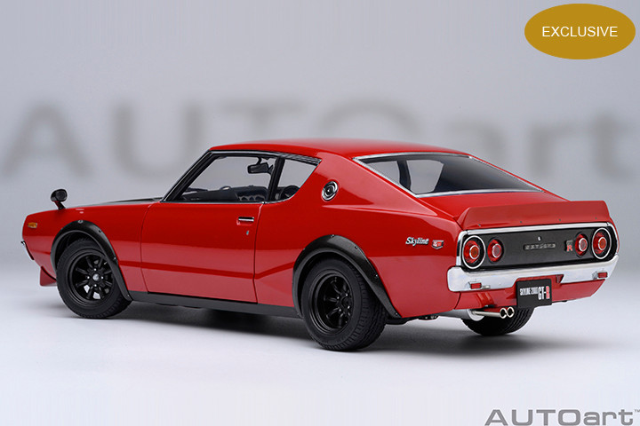 アシェット Skyline 2000GT-R KPGC110 1973 1/18 1/18 AUTOart 1973 Nissan Skyline 2000 GT-R SPEZ (KPGC110) Tuned