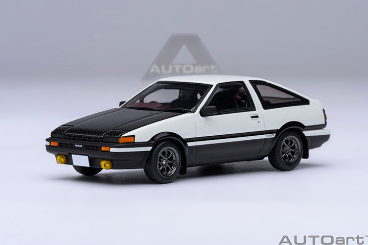 自動車 AUTOart TRUENO PROJECTD FINAL VERSION 1/64 AUTOart Toyota Sprinter Trueno (AE86) Project D Final Version
