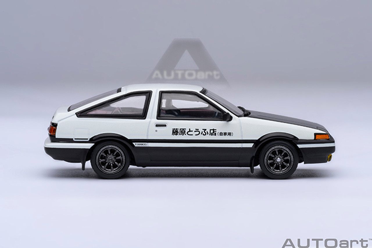 1/64 AUTOart Toyota Sprinter Trueno (AE86) Project D Final Version (White) Car Model