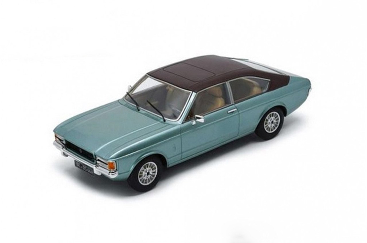 1/18 Schuco 1974 Ford Granada Coupe (Green) Car Model