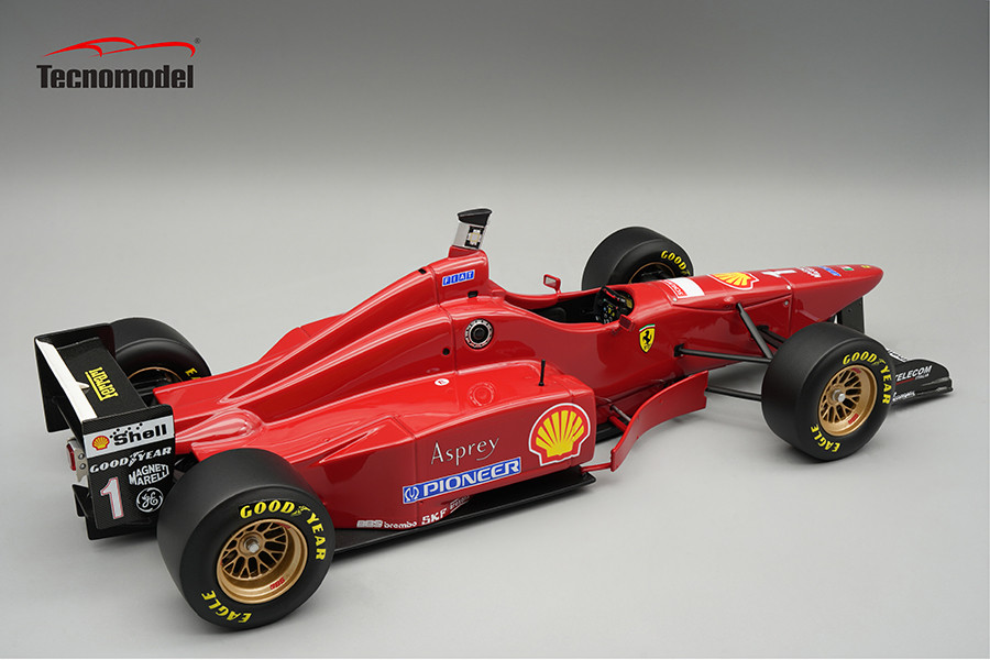 1/18 Tecnomodel Ferrari F310 1996 Winner Italy GP Driver: Michael