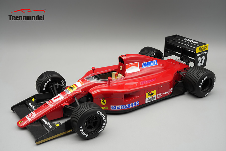 1/18 Tecnomodel Ferrari 642 F1 1991 Imola GP Driver: Alain Prost