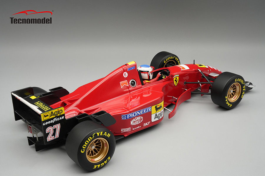1/18 Tecnomodel Ferrari 412T2 1995 Canada GP Driver: Jean Alesi