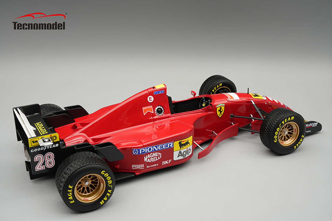 1/18 Tecnomodel Ferrari 412T2 1995 Japan GP Driver: Gerhard Berger Rainig Tyres Limited Edition Car Model