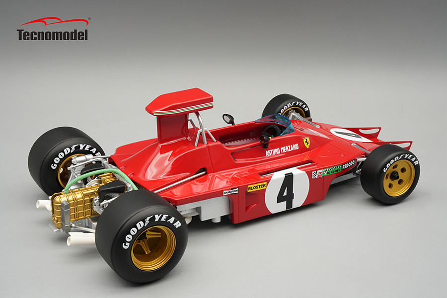1/18 Tecnomodel Ferrari 312B3-73 1973 Watkins Glen GP Driver