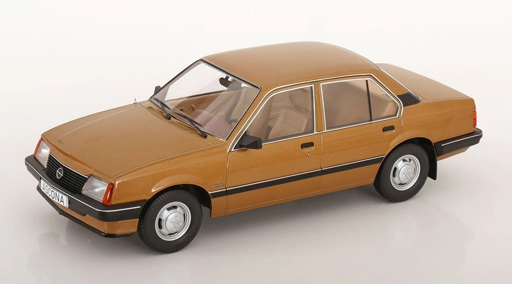 1/18 ModelCarGroup 1981 Opel Ascona C Berlina (Beige Brown