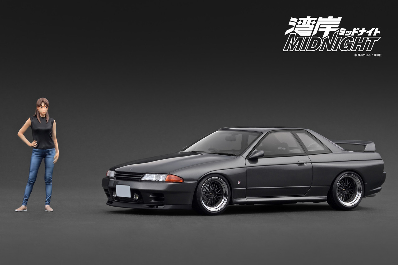 1/18 IG Ignition Model Nissan Skyline GT-R GTR R32 (Gun Metallic