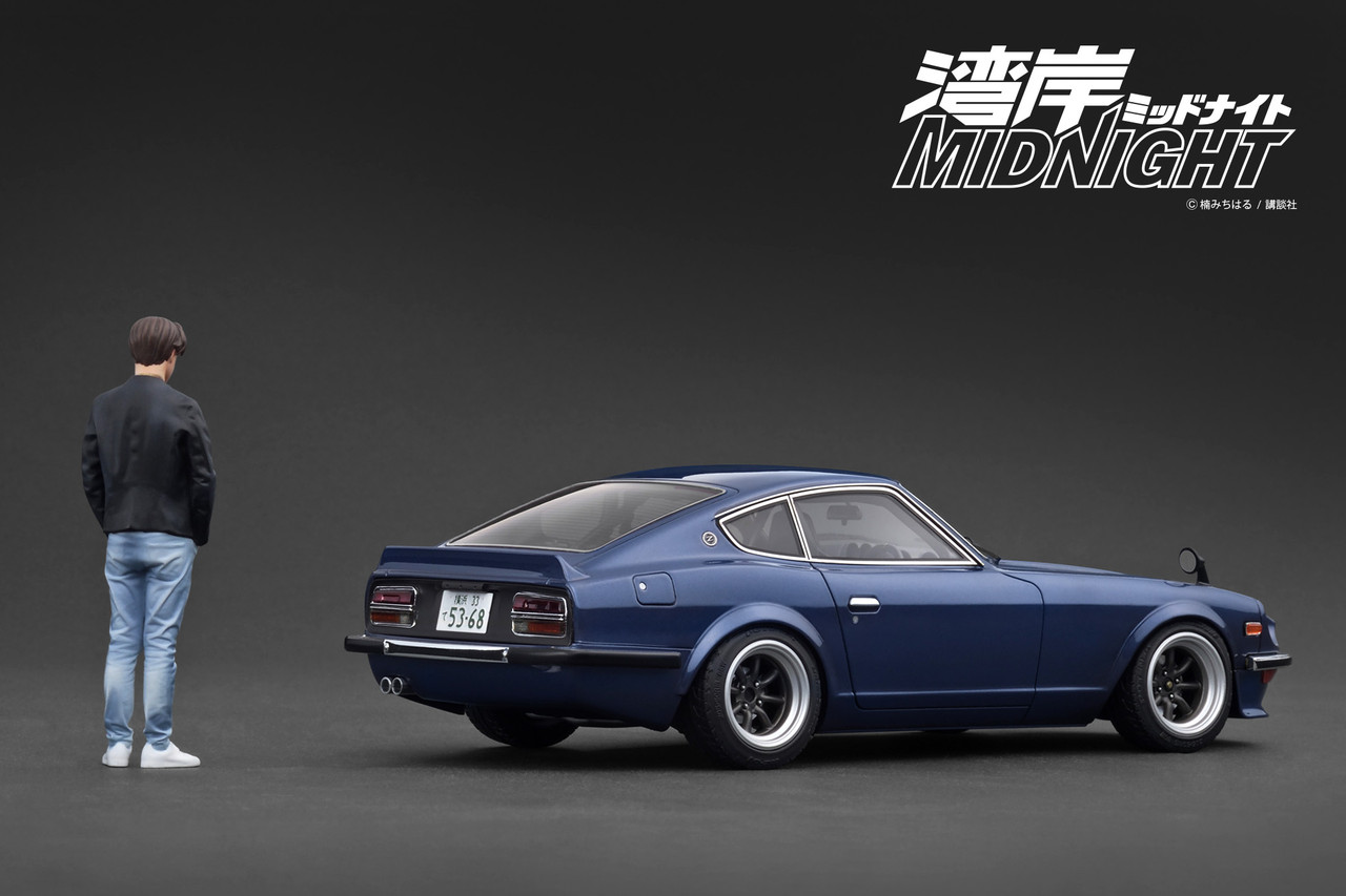 1/18 IG Ignition Model Nissan Fairlady Z (S30) (Blue) Midnight