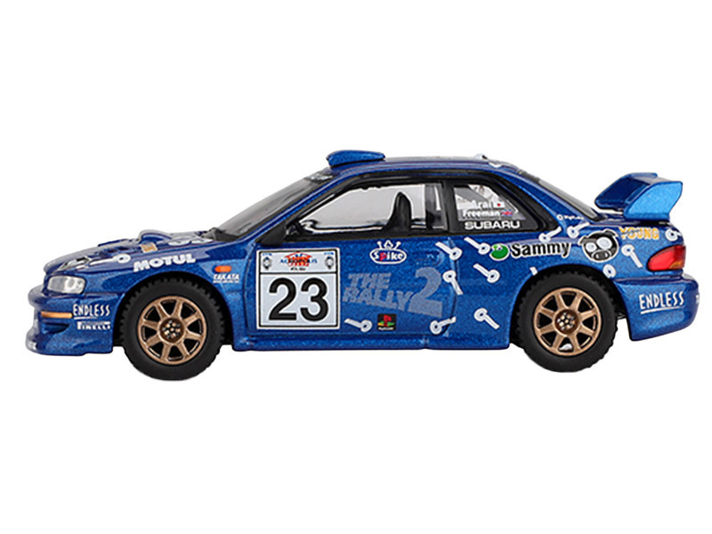 1/64 Mini GT Subaru Impreza WRC99 #23 2000 Acropolis Rally Diecast