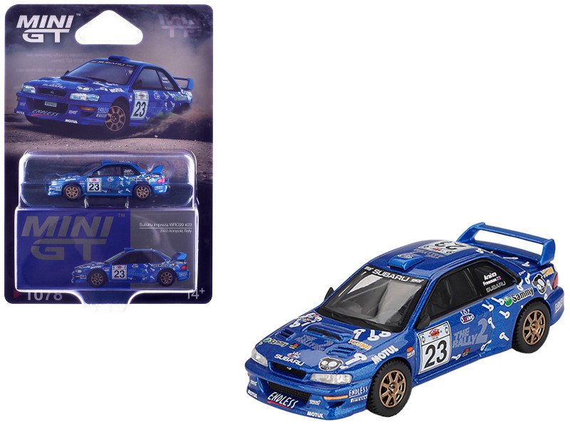 ミニカー rally car collection SUBARU C4428 Subaru Impreza WRX - Colin McRae 1995 World Champion Edition