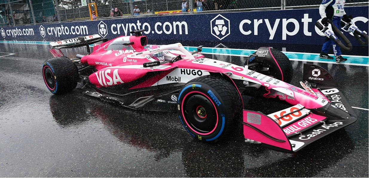 1/43 Minichamps 2025 Formula 1 VIsa Cash RB F1 Team VCARB 02 Miami