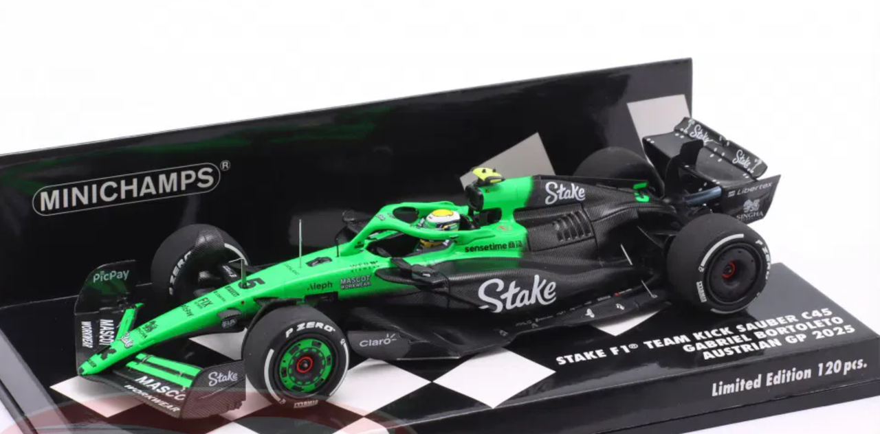 C45 1⁄43 F1 Minichamps Sauber Stake Kick Model 0 Team GP キック