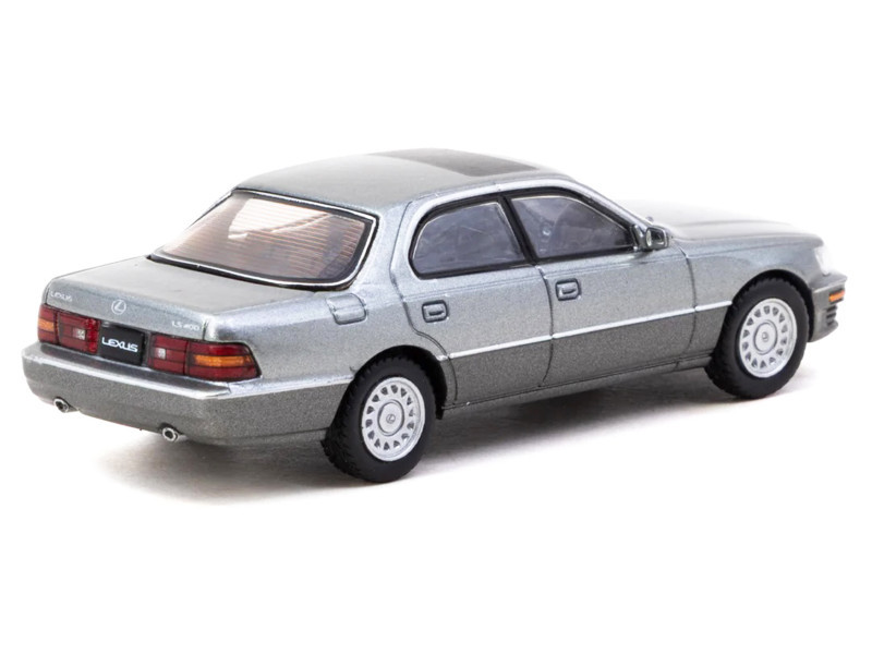 1/64 Tarmac Works Lexus LS400 (UCF10) (Flint Grey) Diecast Car Model