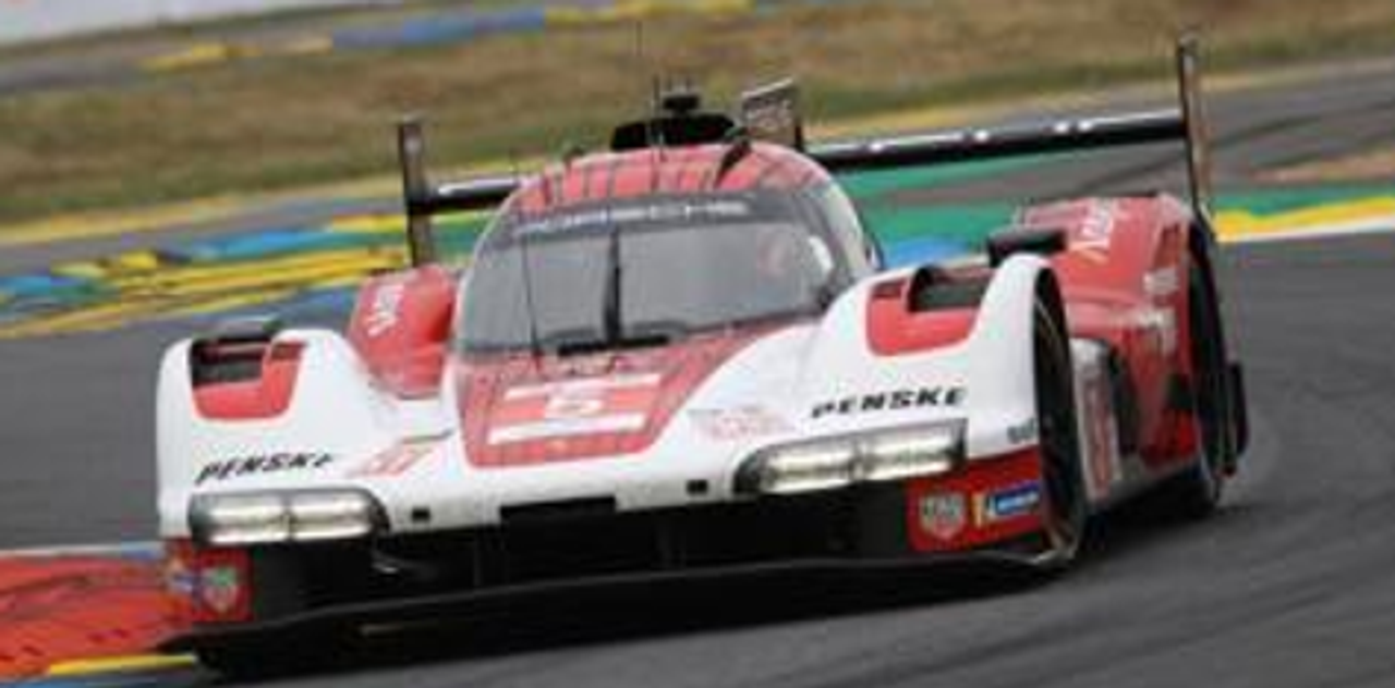 1/43 Spark Porsche 963 No.5 PORSCHE PENSKE MOTORSPORT 6th Le Mans 24H 2025 J. Andlaur - M. Christensen - M. Jaminet Car Model