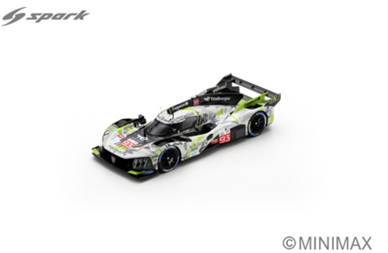 1/43 Spark Peugeot 9X8 No.93 PEUGEOT TOTALENERGIES Le Mans 24H 2025 P. Di Resta - M. Jensen - J. Vergne Car Model