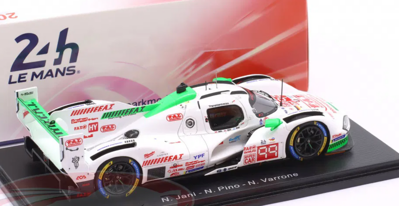 1/43 Spark Porsche 963 No.99 PROTON COMPETITION Le Mans 24H 2025 N. Jani - N. Pino - N. Varrone Car Model