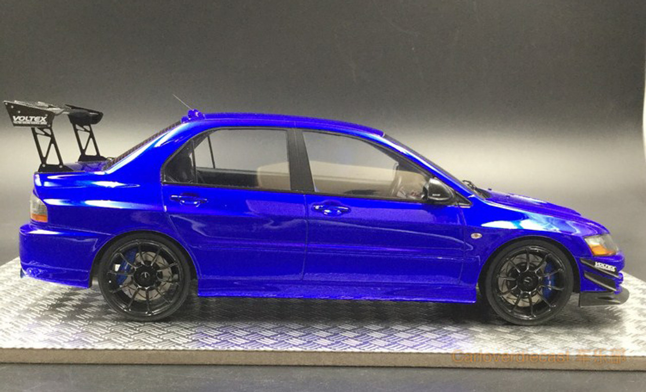 1/18 AGU Mitsubishi Lancer EVO 9 EVO IX (Blue) Car Model