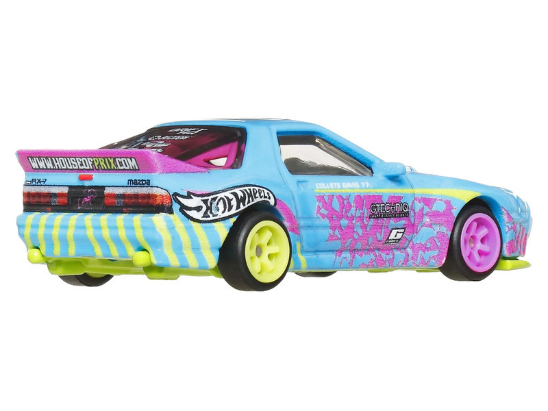 Mazda RX7 FC PANDEM Blue with Graphics 