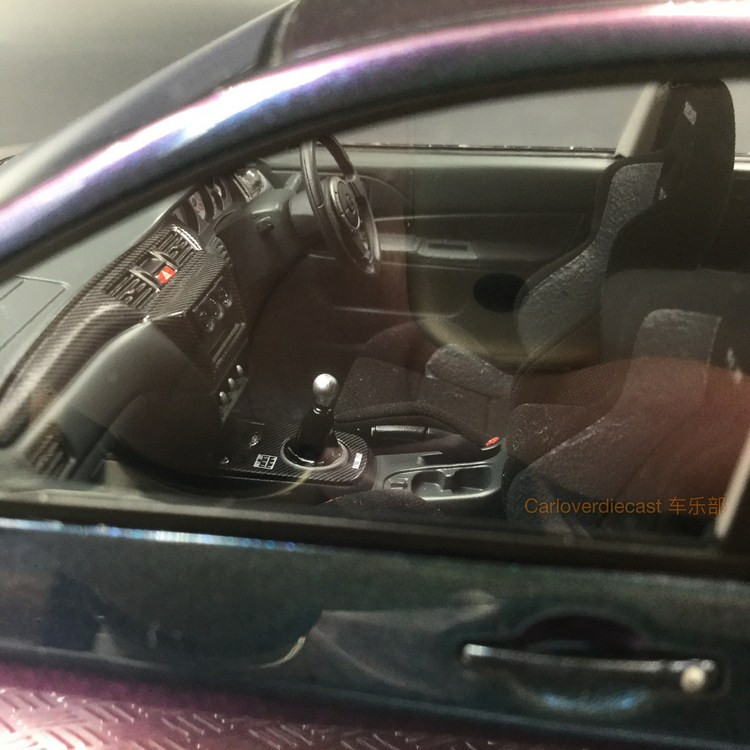 1/18 AGU Mitsubishi Lancer EVO 9 EVO IX (Purple Holographic) Car