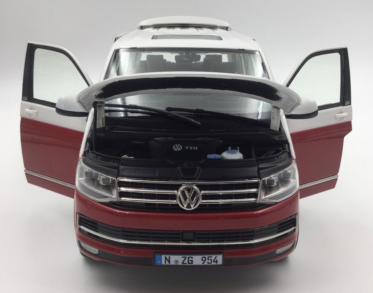 1/18 Volkswagen Transporter ミニカー 本体 1/18 Volkswagen