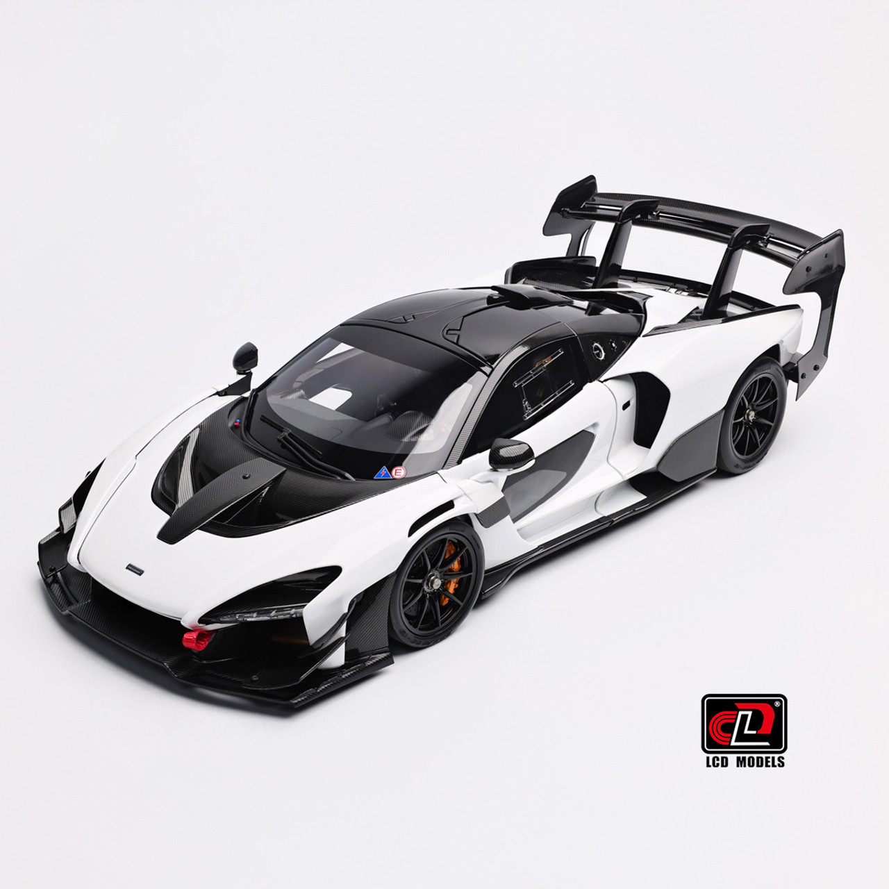 1/18 LCD Models McLaren Senna GTR (White) Diecast Car Model