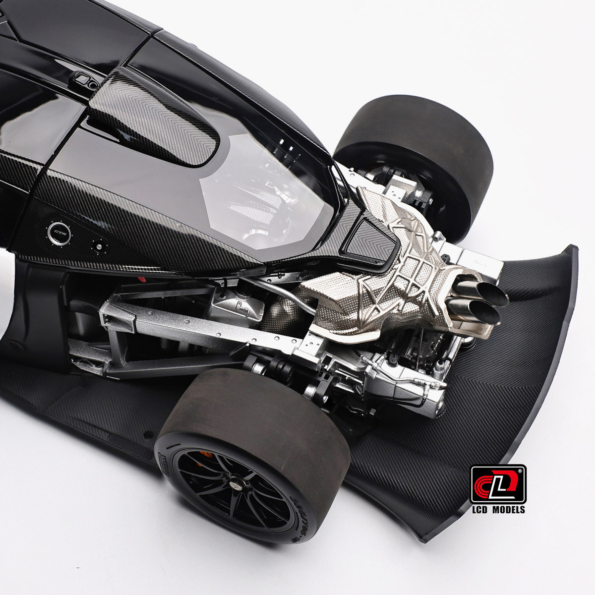 1/18 LCD Models McLaren Senna GTR (White) Diecast Car Model