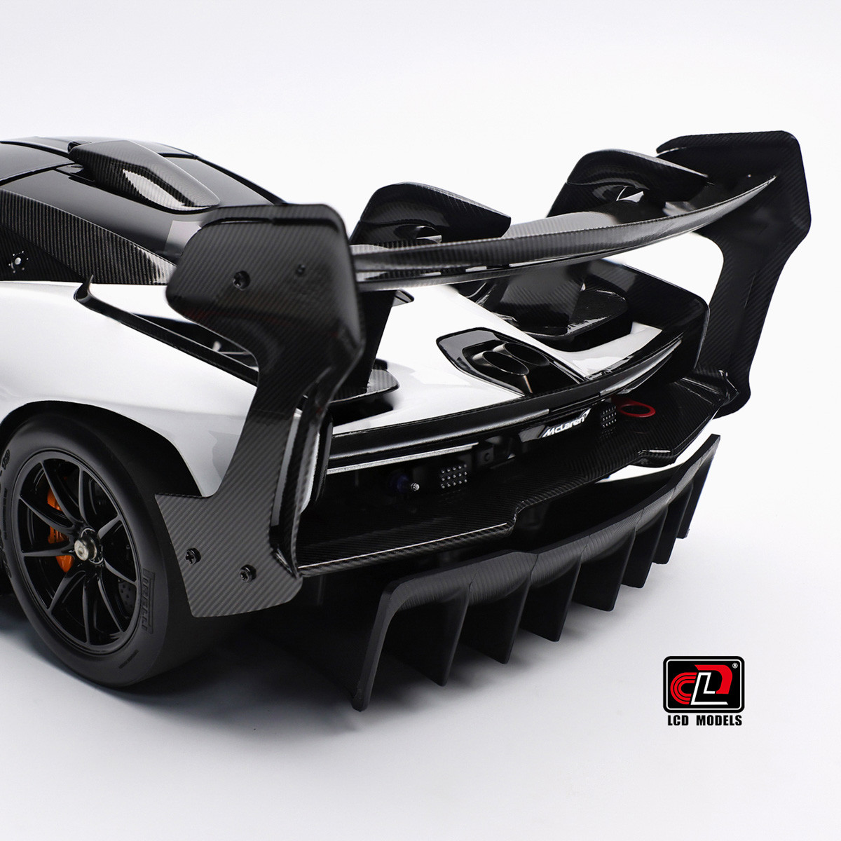 1/18 LCD Models McLaren Senna GTR (White) Diecast Car Model