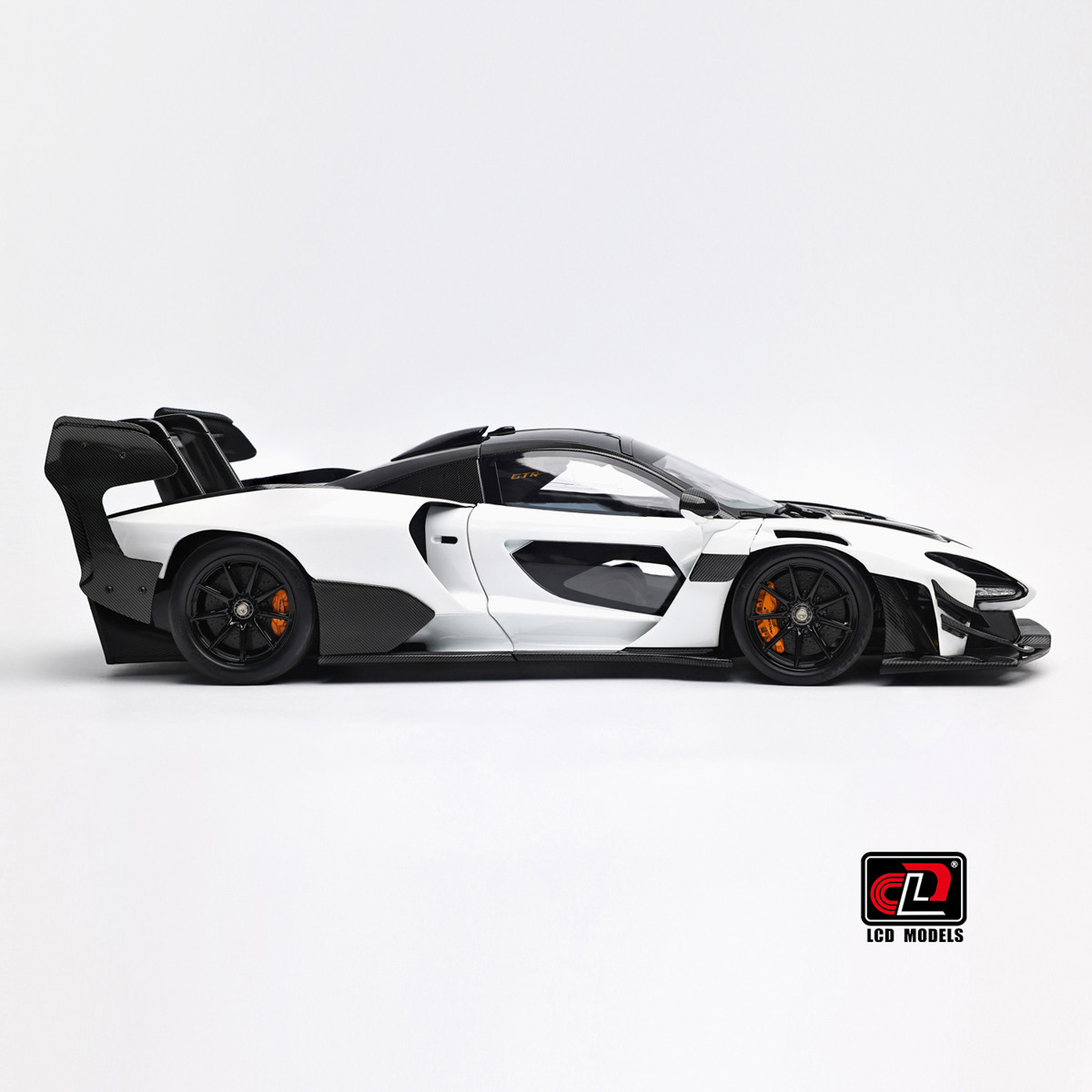その他 2y 1/18 LCD Models McLaren Senna GTR (White) Diecast Car Model