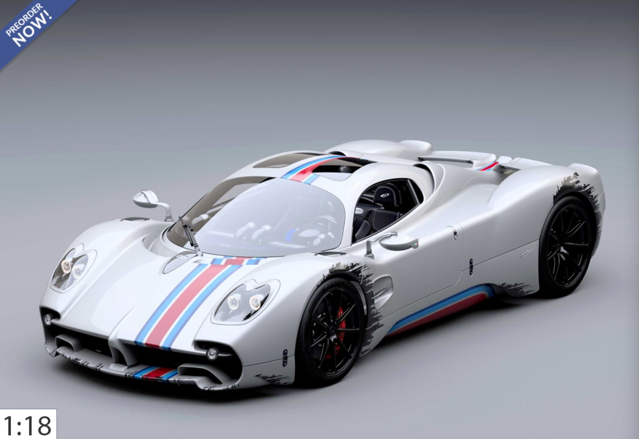 1/18 BBR Pagani Utopia Coupe (The Coyote) Car Model