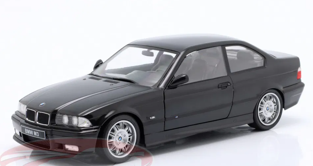 1/18 Solido 1994 BMW M3 (E36) Coupe (Cosmos Black Metallic) Diecast Car Model