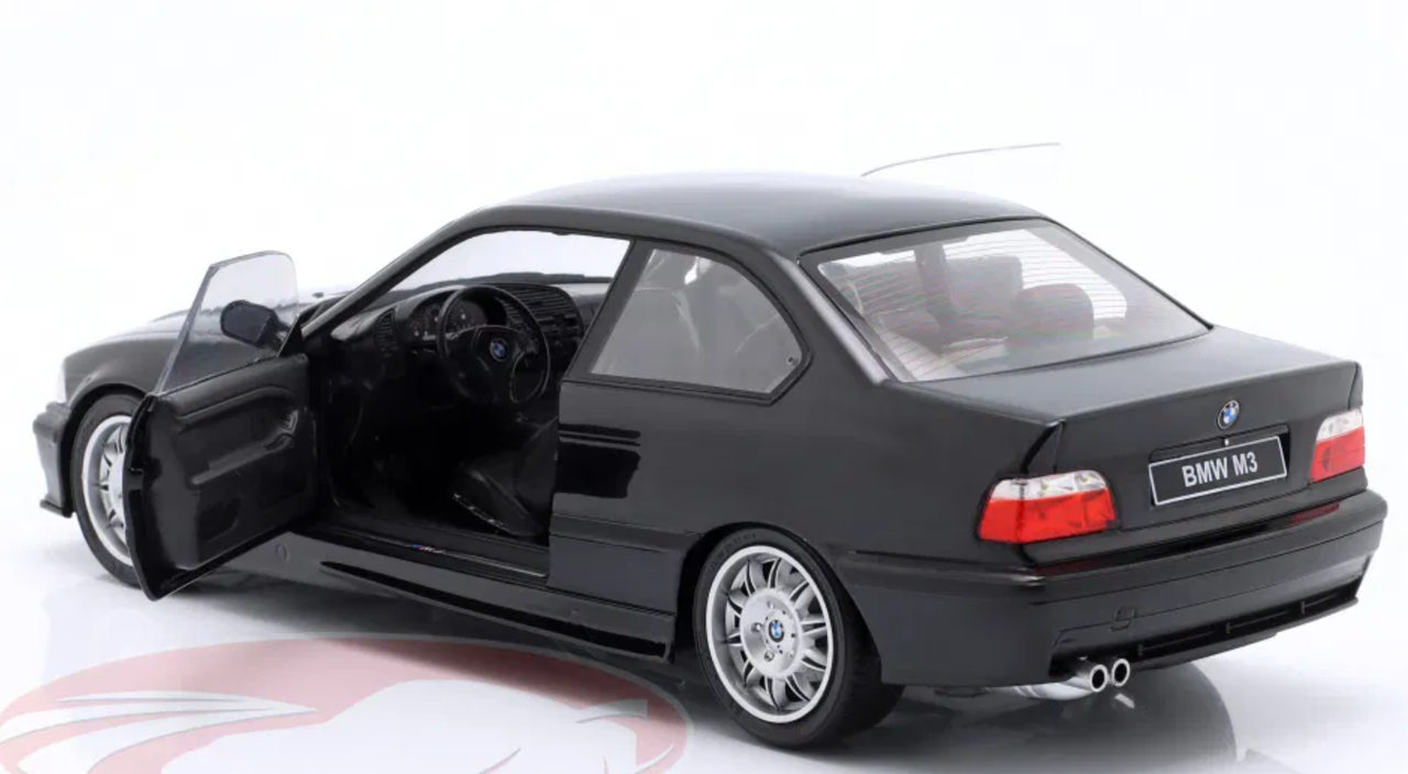 1/18 Solido 1994 BMW M3 (E36) Coupe (Cosmos Black Metallic) Diecast Car Model