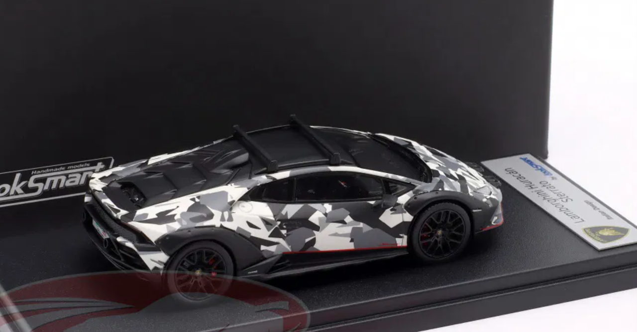 1/43 Looksmart 2023 Lamborghini Huracan Sterrato All-Terrain (Camouflage Snow Version) Car Model 1/43 Looksmart 2023 Lamborghini Huracan Sterrato All-Terrain (Camouflage Snow Version) Car Model