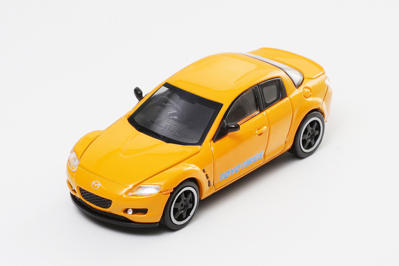 1/64 DCT Mazda RX-8 RX8 (Yellow) Car Model