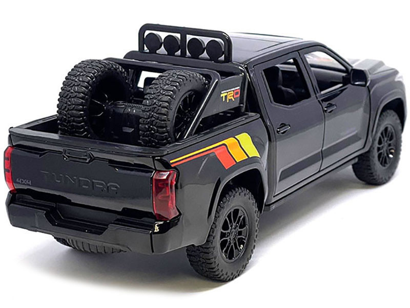 1/24 2024 Toyota Tacoma TRD Off-Road Custom (Black) Diecast Car