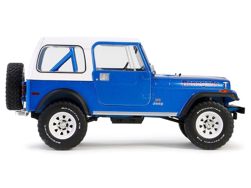1978 Jeep CJ-7 Renegade Captain Blue Metallic with White Top