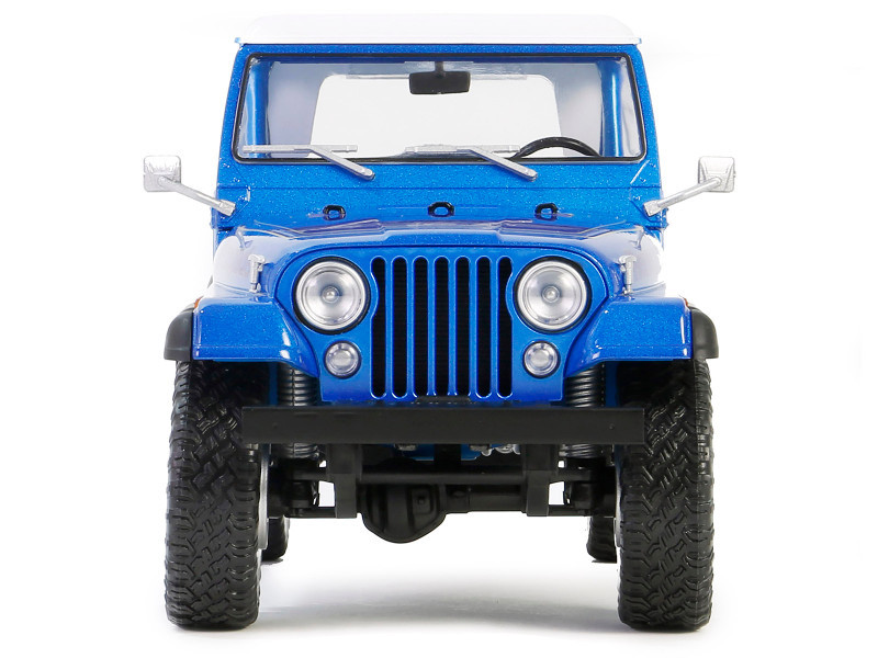 1978 Jeep CJ-7 Renegade Captain Blue Metallic with White Top