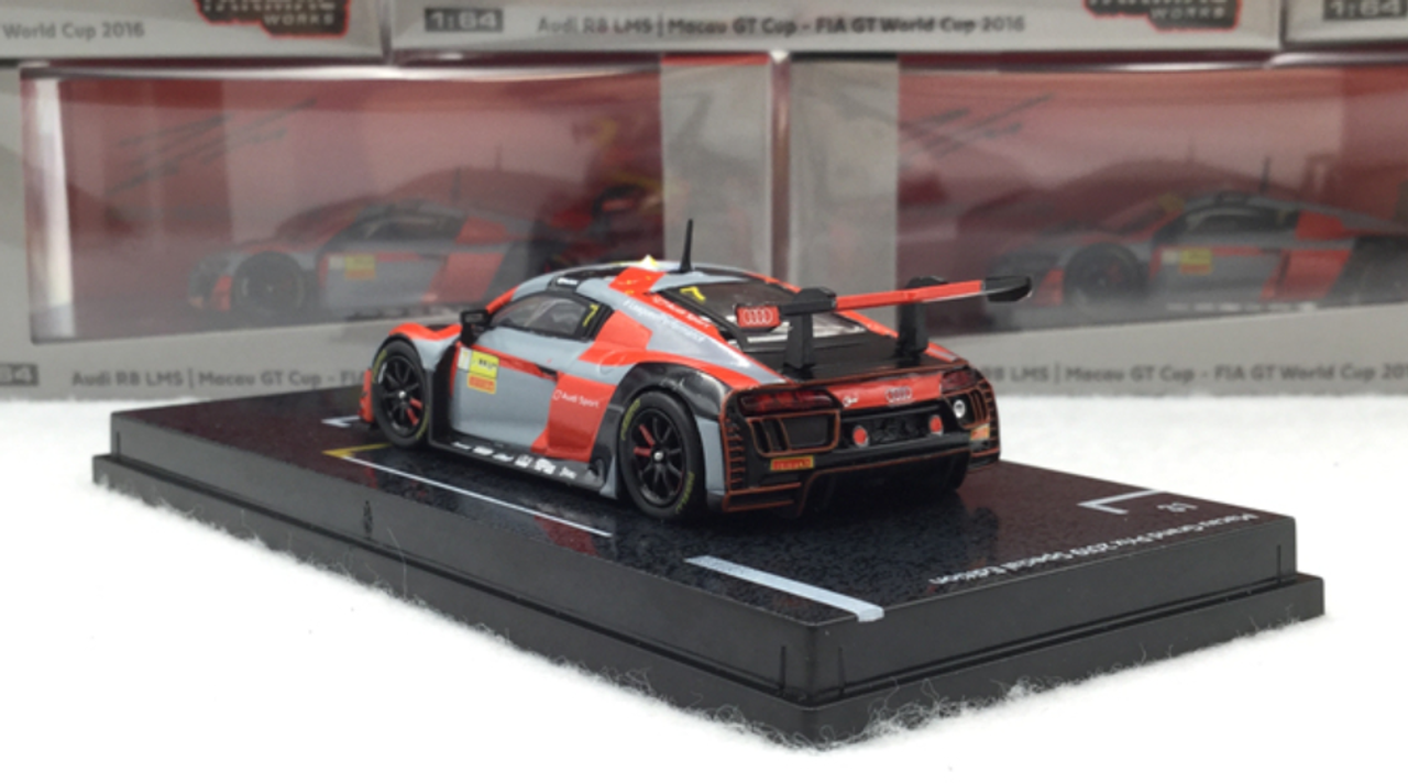 1/64 Tarmac Works TW Audi R8 LMS FIA GT World Cup 2016 Macau Car Model