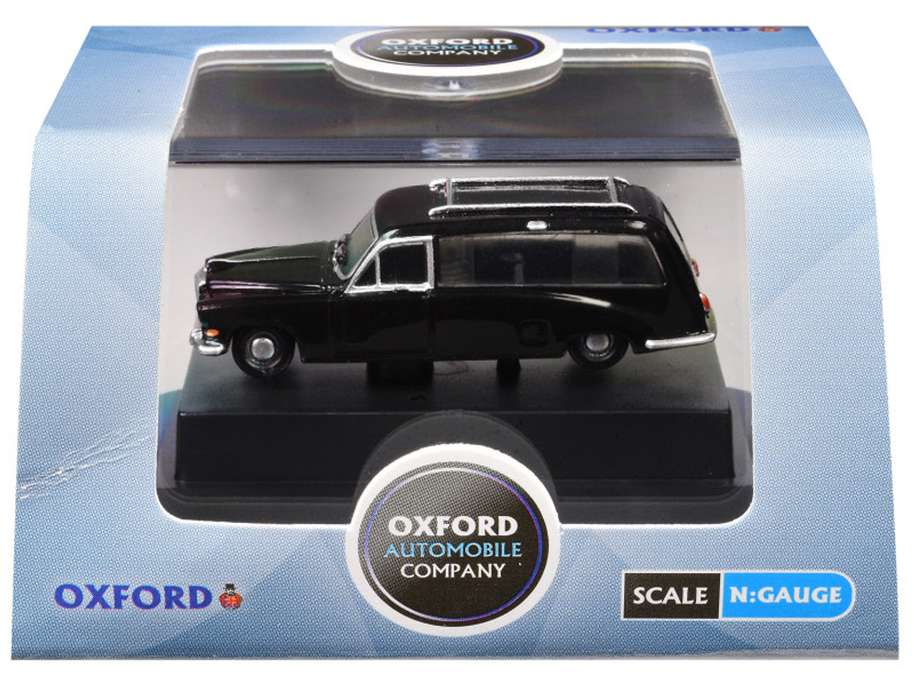 Daimler DS420 Hearse Black 1/148 (N) Scale Diecast Model Car by Oxford Diecast