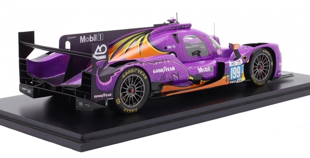 1/18 Spark Oreca 07 - Gibson No.199 AO BY TF 3rd LMP2 class Le Mans 24H 2025 PJ. Hyett - D. Camron - L. Deletraz Car Model