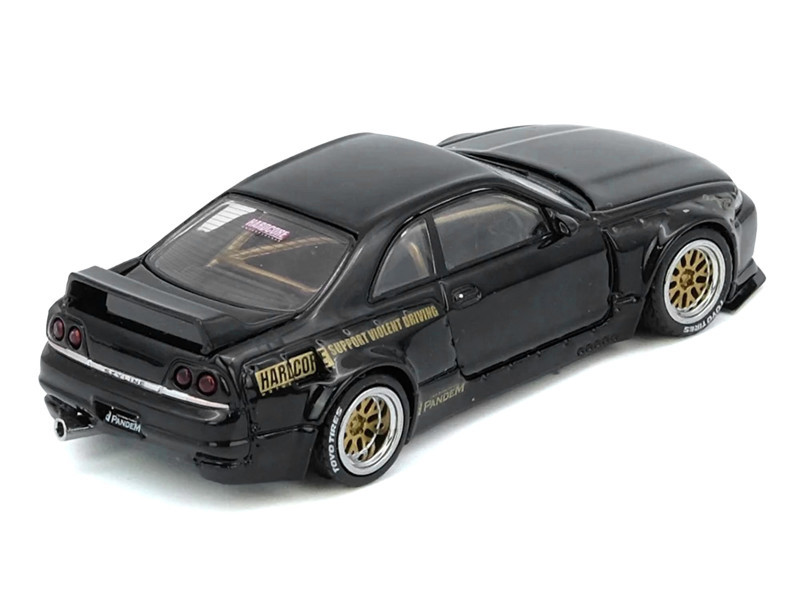 1/64 Inno Nissan Skyline GT-R GTR R32 BNR32 (650R) Top Secret (Gold) Diecast Car Model Diecast Car Model