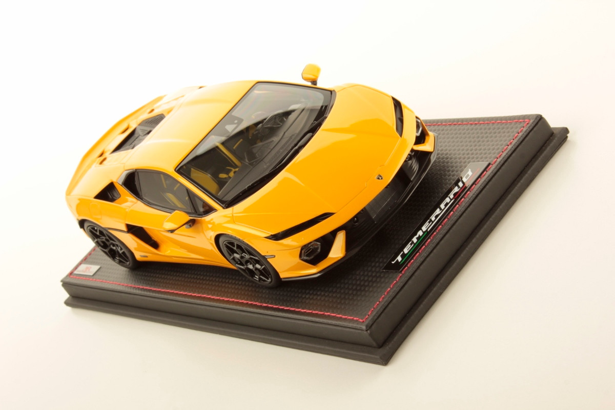 1/18 MR Collection Lamborghini Temerario (Giallo Inti Yellow) Car