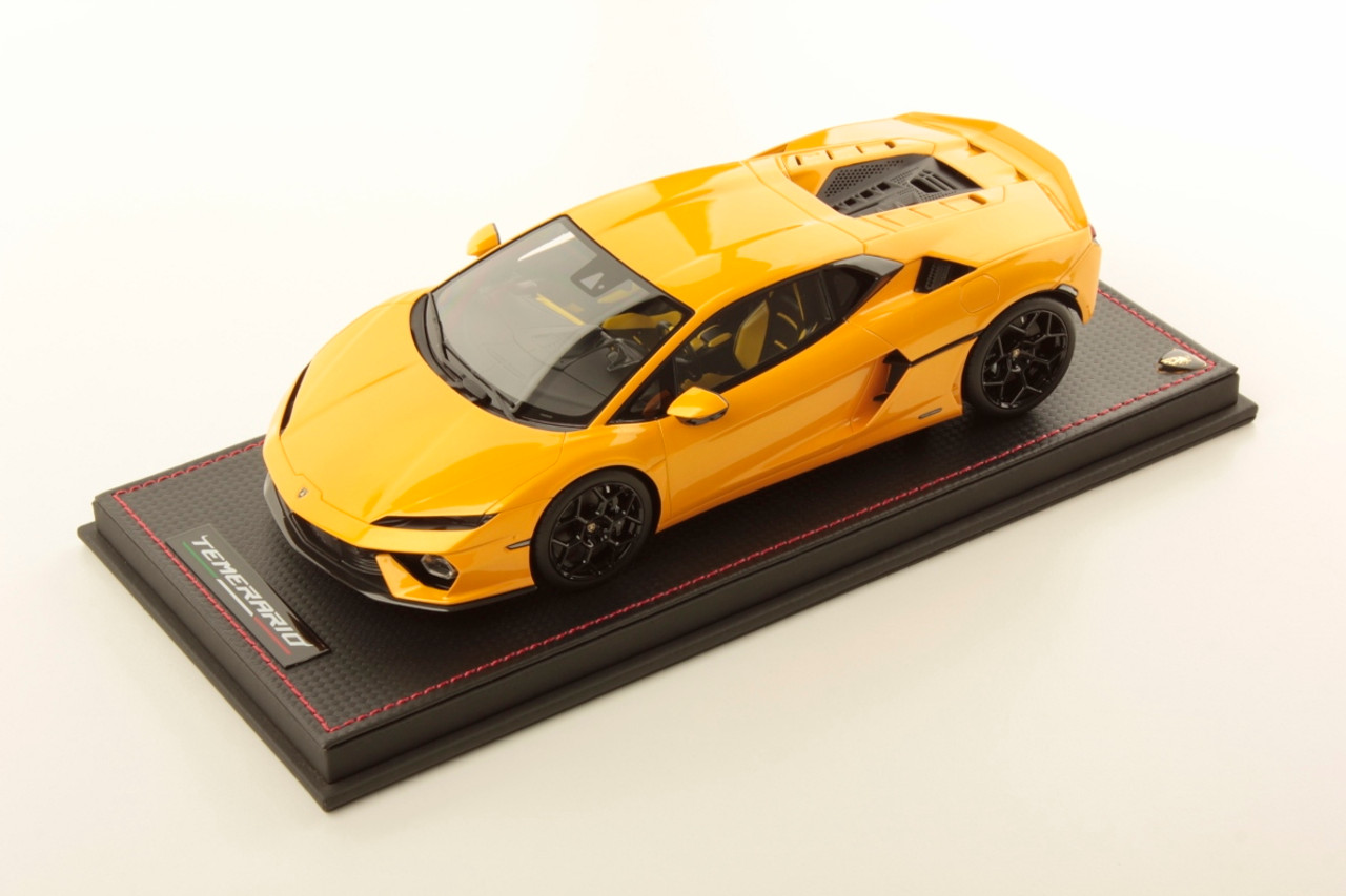 1/18 MR Collection Lamborghini Temerario (Giallo Inti Yellow) Car Model