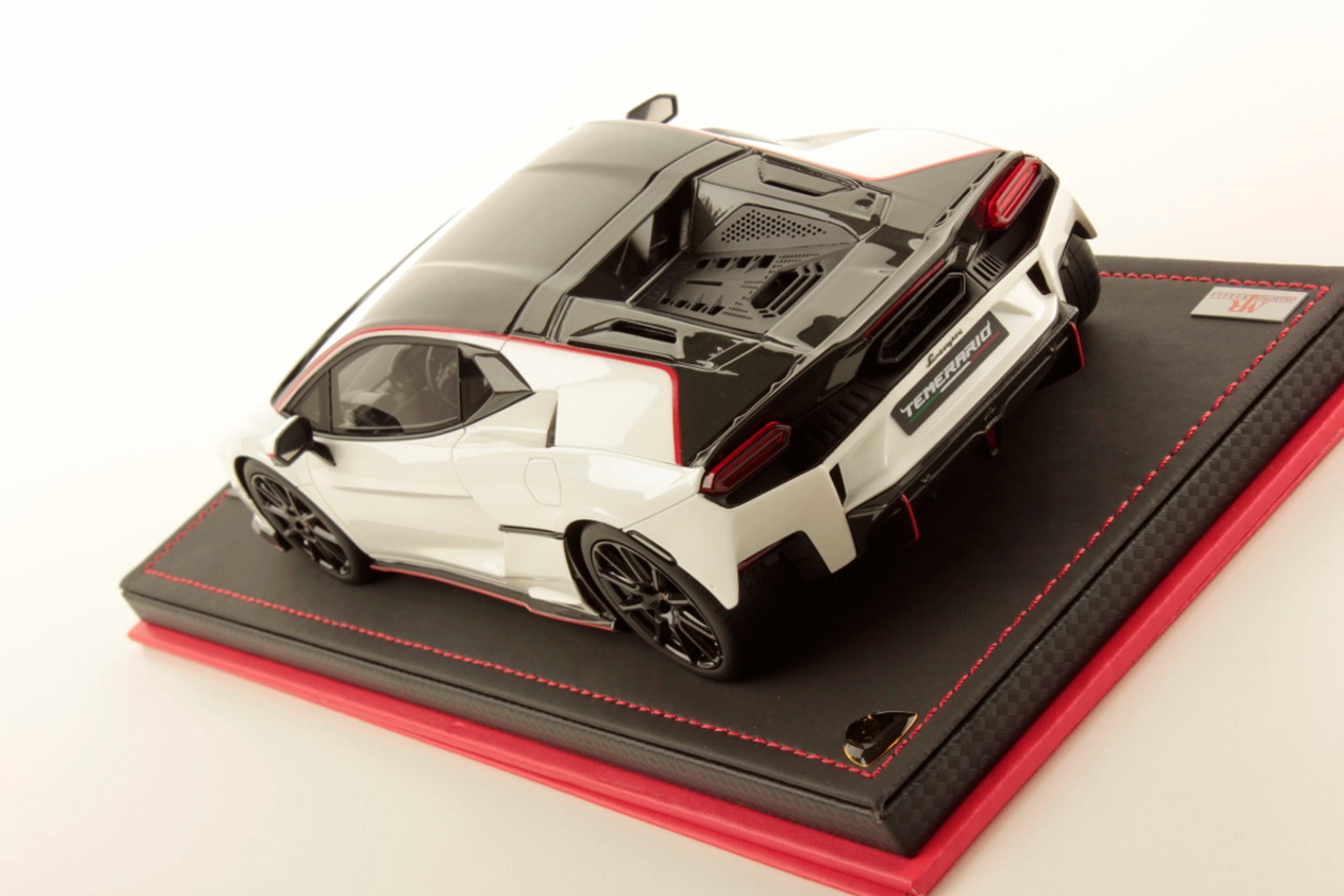 1/18 MR Collection Lamborghini Temerario Alleggerita Package (Balloon White) Car Model